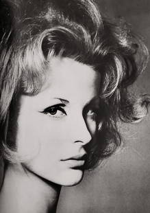 Richard Avedon, Dolores Guiness, Hair by Alexandre, Paris studio, 1959: Photographer: Richard Avedon (American, 1923 - 2004) - internationally renowned portrait and fashion photographer, one of the most important and influential photographers during the last half of the t