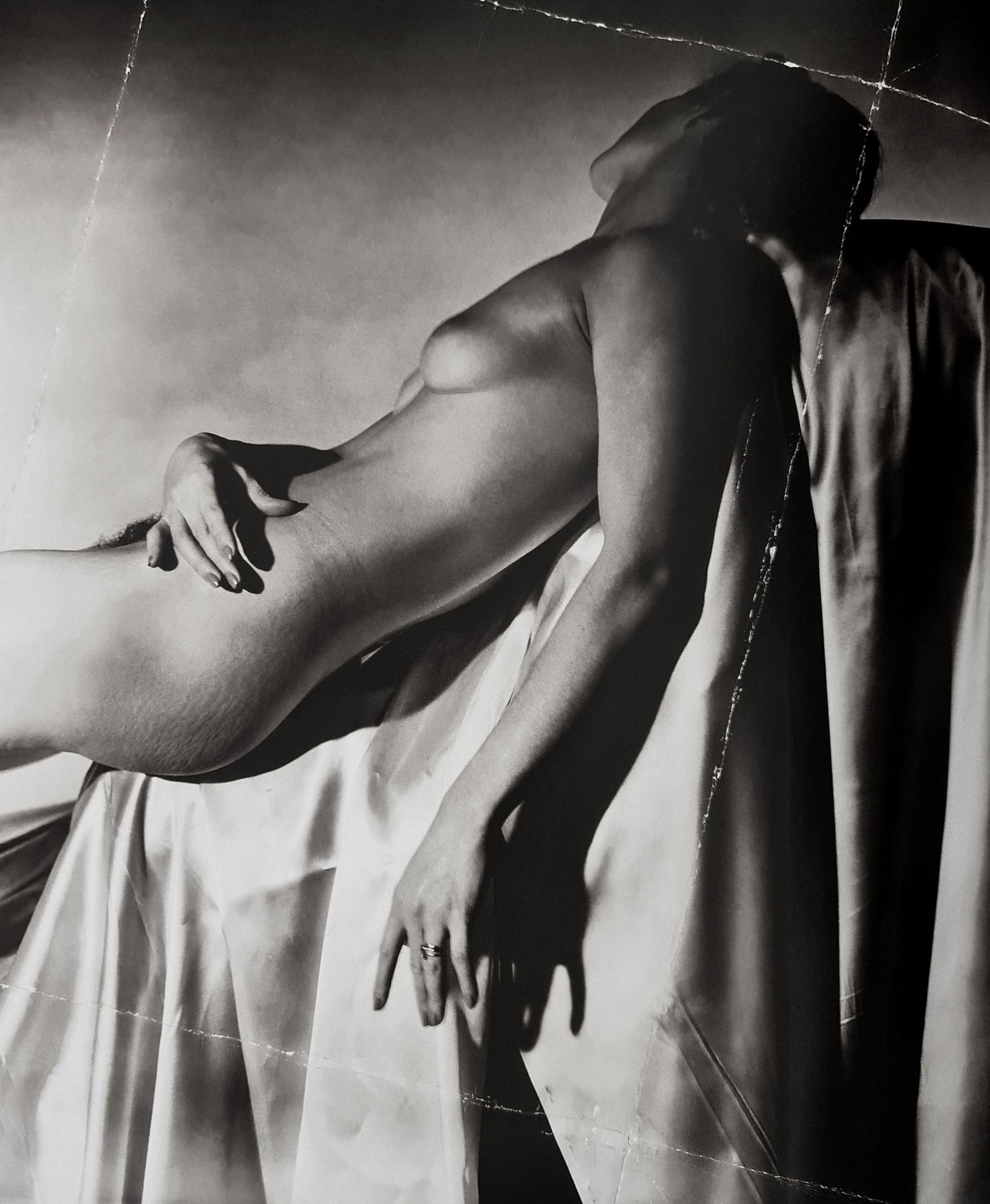 Horst P. Horst, Lisa On Silk, 1940: Photographer: Horst P. Horst, August 14, 1906 – November 18, 1999), was a German-American fashion photographer. Horst is best known for his photographs of women and fashion, but is also recognized f