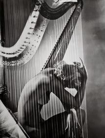 Horst P. Horst, Lisa With Harp, New York, 1938