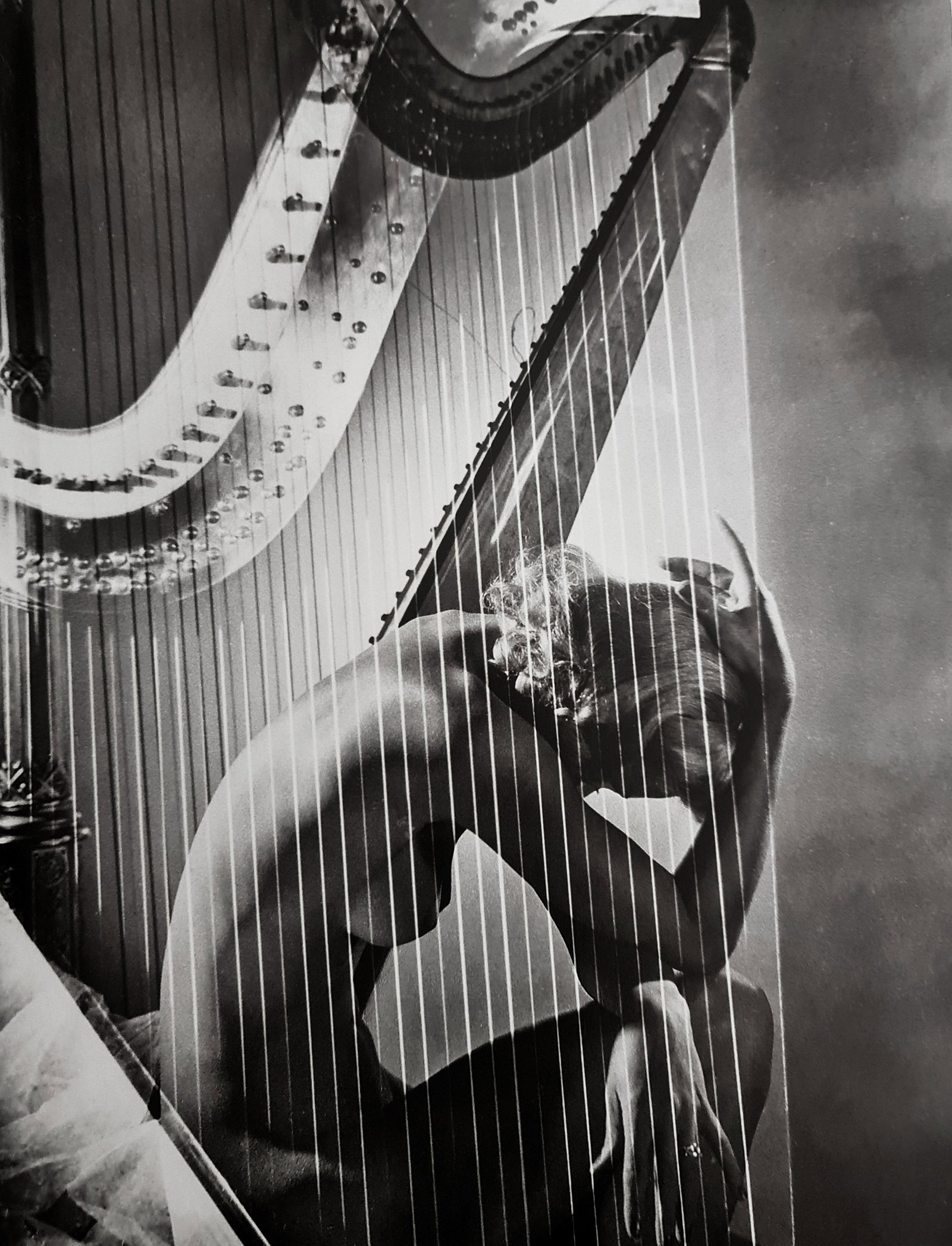 Horst P. Horst, Lisa With Harp, New York, 1938: Photographer: Horst P. Horst, August 14, 1906 – November 18, 1999), was a German-American fashion photographer. Horst is best known for his photographs of women and fashion, but is also recognized f