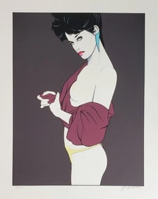 Patrick Nagel, From The The Playboy Portfolio Ii, 1989 Signed And Numbered 1
