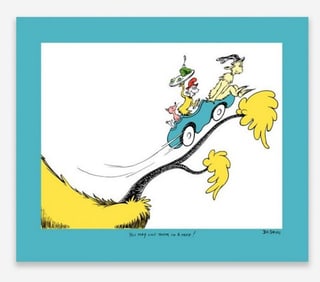 Dr. Seuss, 'You May Like Them In A Tree Signed Limited Edition