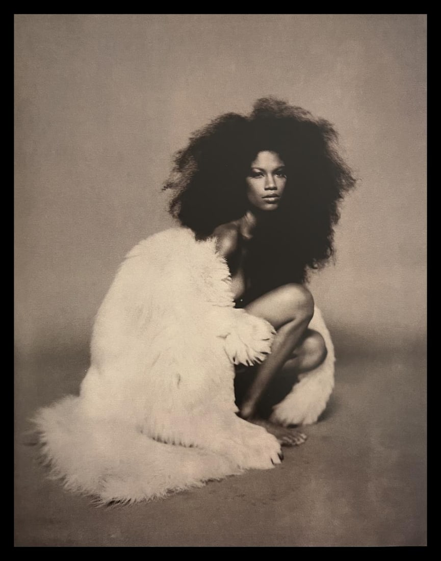 Marc Lagrange - Eskimo Girl, 2000: Photographer: Marc Lagrange was a Belgian photographer known for his nude portraits of female figures. Lagrange created dream-like and fantastical narrative pictures populated by beautiful nudes that 