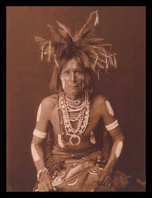 Edward S. Curtis, PLATE 20 Hopi Snake Priest, 1900 (1 of 1)
