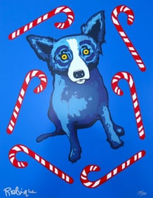 George Rodrigue, Blue Dog - 'Sweet Like You', Signed Limited Edition Silkscreen