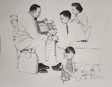 Norman Rockwell, Norman Rockwell, Sales Presentation - C.1960S