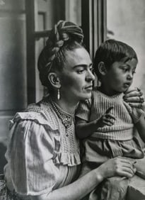 Frida Kahlo, Frida With Dima Rosas, 1935, 5 X 6