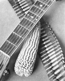 Tina Modotti, Mexican Revolution, Guitar, Corn, 1927