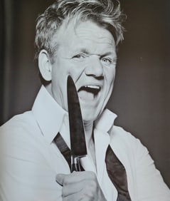 Terry O'Neill, 'Scottish celebrity chef Gordon Ramsay', 2007