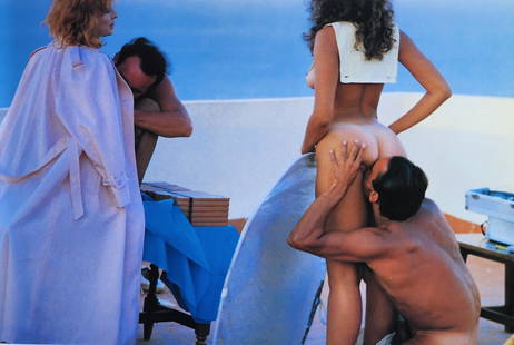 Roy Stuart, 'A Lesson in Morality', 1998: Photographer: Roy Stuart is an American photographer and film director who lives in Paris. His photographs blend glamour photography and contemporary art with an emphasis on female models and BDSM aes