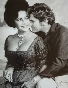 Terry O'Neill, 'Elizabeth Taylor & her husband John Warner', 1977