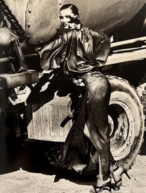 Helmut Newton, Yves St. Laurent, Rue, Aubriot, French Vogue, Paris, 1975