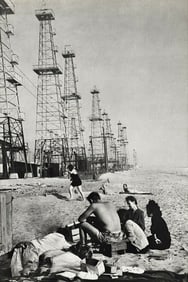 Henri Cartier Bresson, 1947 Los Angeles Long Beach Oil Field
