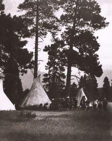 Edward Curtis, A Dance In The Forest