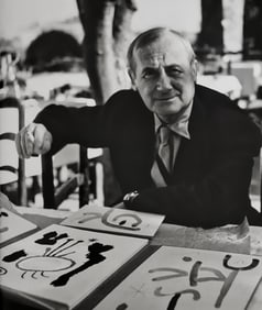Phillipe Halsman, Joan Miro, 1955