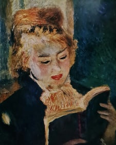Renoir, Young Woman Reading, about 1875