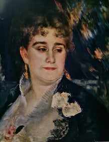 Renoir, Portrait of MME, Charpentier, about 1877