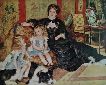Renoir, MME Charpentier and her children, 1878