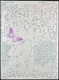 Agustin Fernandez Construction Hand Signed CUBAN ART