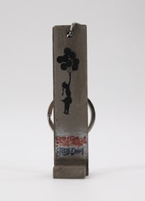 Banksy, 'Girl with Balloons - 2018', Walled Off Hotel Sculpture Key Chain
