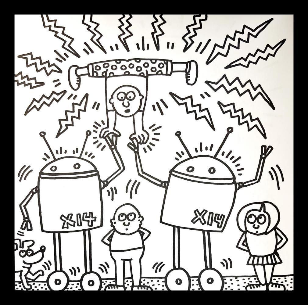 Keith Haring, 'Untitled V', Lithograph, 1985 (1 of 1)