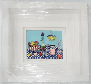 James Rizzi, Lunchbreak, 3D Signed Limited Edition 1988