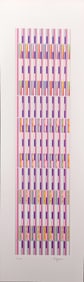 Yaacov Agam, Vertical Orchestration, Signed Limited Edition Serigraph 2/54