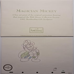 Disney's, Magician Mickey Limited Edition Animation Print