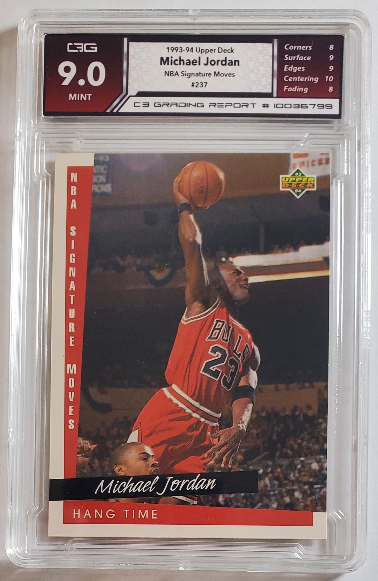 Michael Upper Deck Card 1993 Gem Mint 9 (1 of 2)