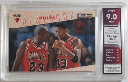 Michael Jordan Collectors Choice Gem Mint 9