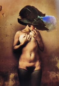 Jan Saudek, Erotic nude - 1998