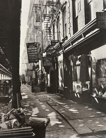 Berenice Abbott, Allen Street, Nos. 55-57, 1930s