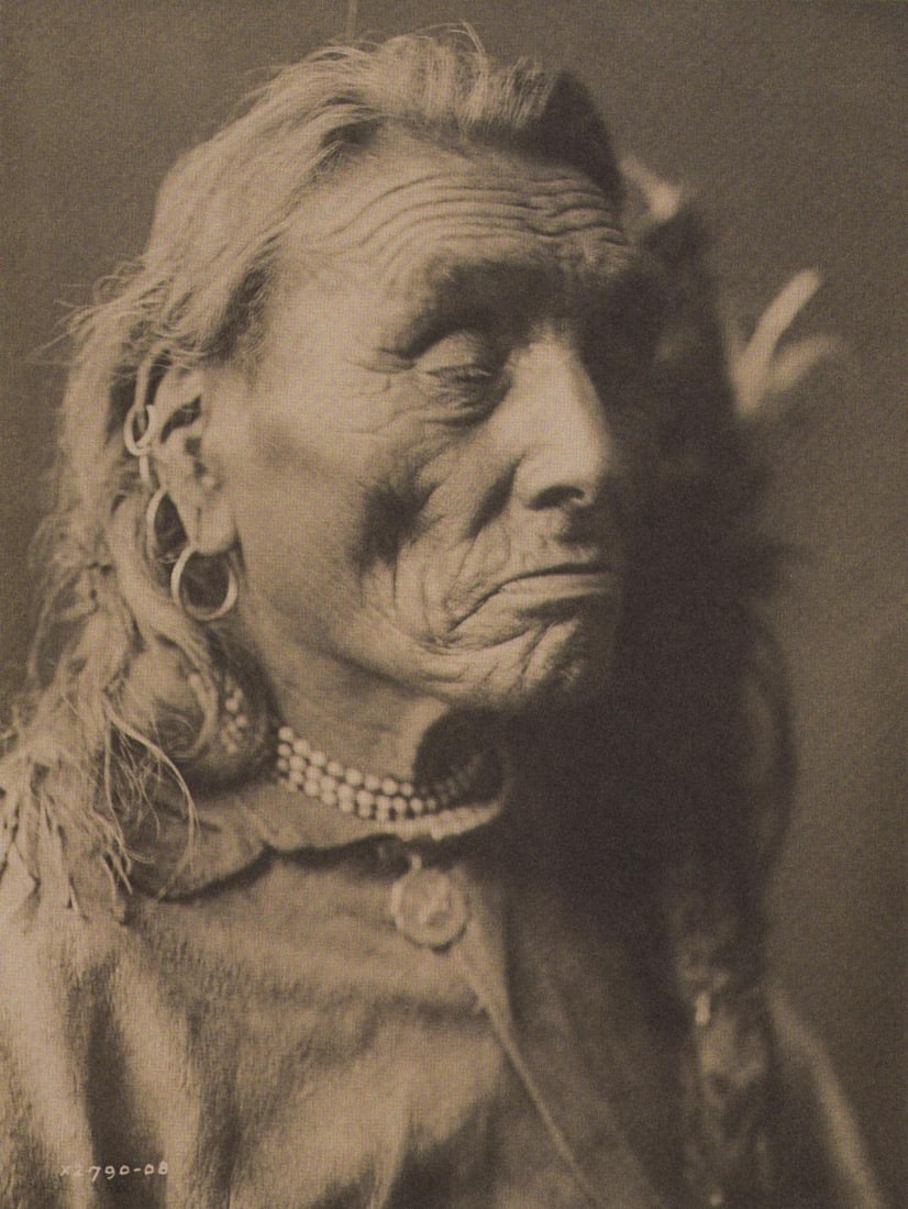 Edward S. Curtis, PLATE 36 Big Ox Apsaroke, CA, 1908 (1 of 1)