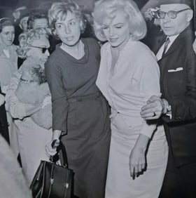 Marilyn Monroe admitted to psychiatric hospital