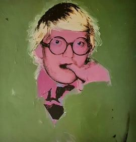 Andy Warhol, David Hockney, 1974