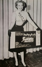 Marilyn Monroe, At the premiere of Elia Kazan's Baby Doll, 1956