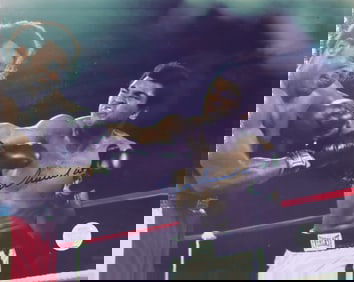 Muhammad Ali, Hand-Signed Authenticated Picture (P14), 8"x10"