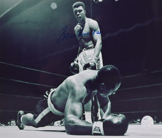 Muhammad Ali, Hand-Signed Authenticated Picture (P15), 8"x10"