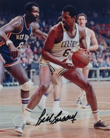 Bill Russell, Hand-Signed Authenticated Picture, 8"x10"