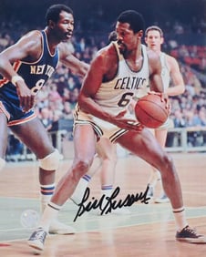 Bill Russell, Hand-Signed Authenticated Picture (P28), 8"x10"