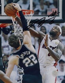 LeBron James, Hand-Signed Authenticated Picture, 8"x10"