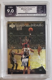 Michael Jordan Upper Deck Jordan Tribute Set Gem Mint 9