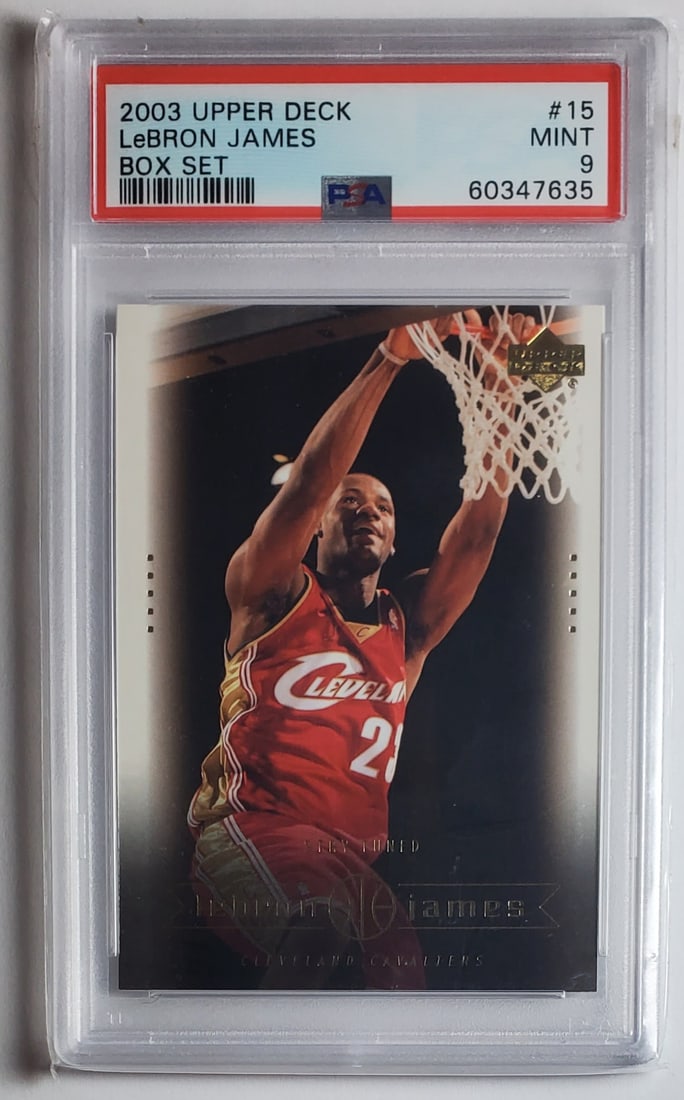 Lebron James Rookie PSA 9 (1 of 2)