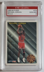 Michael Jordan Fleer Card 1993 Gem Mint 10