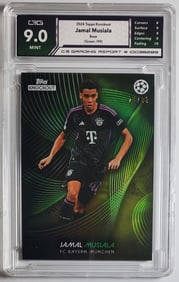 Jamal Musiala 24/00 Topps Knockout Gem Mint 9