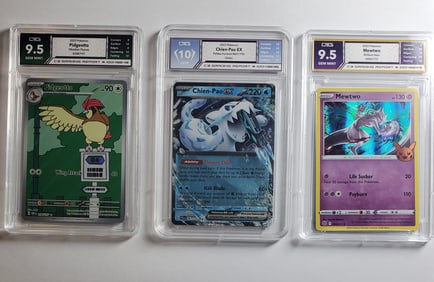 Pokemon Cards Lot of 3 Pokemon Holographic Cards