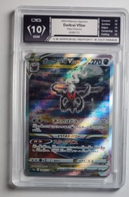Darkrai Vstart Full Art Pokemon Holo Card Gem Mint 10