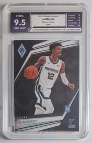 Ja Morant Phoenix Rookie Panini Chronicles, Gem Mint 9.5