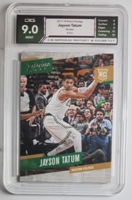 Jayson Tatum Panini Rookie Gem Mint 9