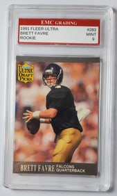 Brett Favre Rookie Fleet Ultra Gem Mint 9